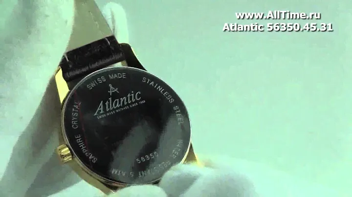 Мужские наручные швейцарские часы Atlantic 56350.45.31