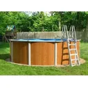 Круглый бассейн Atlantic pool Esprit-Big (3.6х1.35). Наземный / Вкапываемый. полный комплект