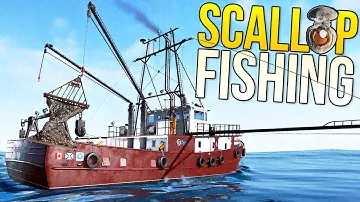 Scallop Fishing on the North Atlantic - New Dredge Fishing - Fishing North Atlantic