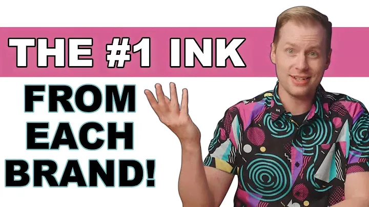 The Best Selling Inks of 19 Different Brands