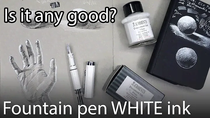 White ink for fountain pen Is the DeAtramentis Document white really worth it?