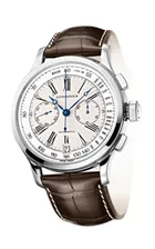 Наручные часы Longines Heritage Lindbergh's Atlantic Voyage Automatic Chronograph Steel Mens Watch L2.730.4.78.0