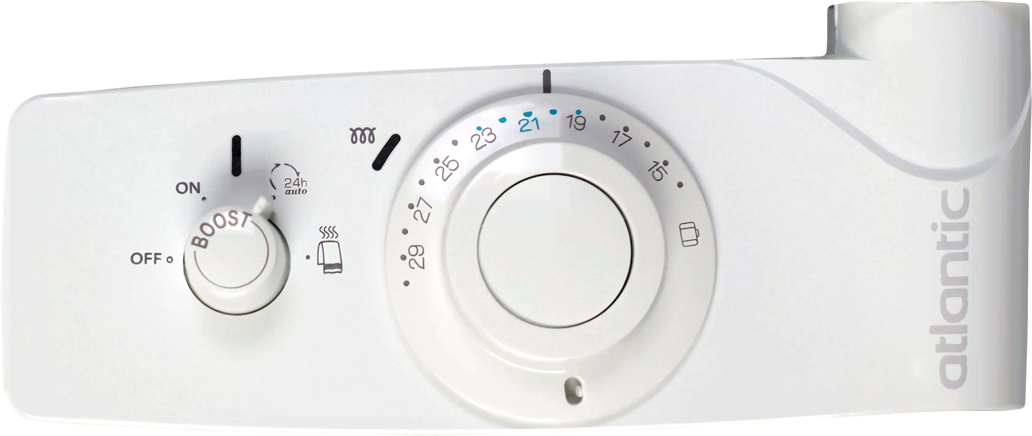 Полотенцесушитель электрический Atlantic NW 500W белый лесенка-0