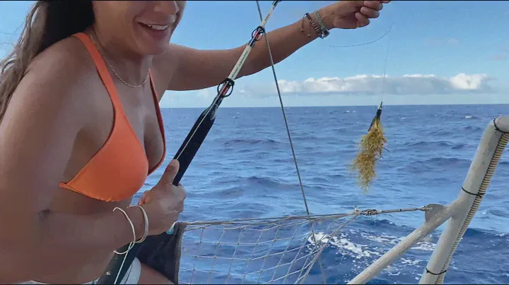 Sailing across the atlantic ocean in a very basic boat part 6, Life on the middle off the ocean